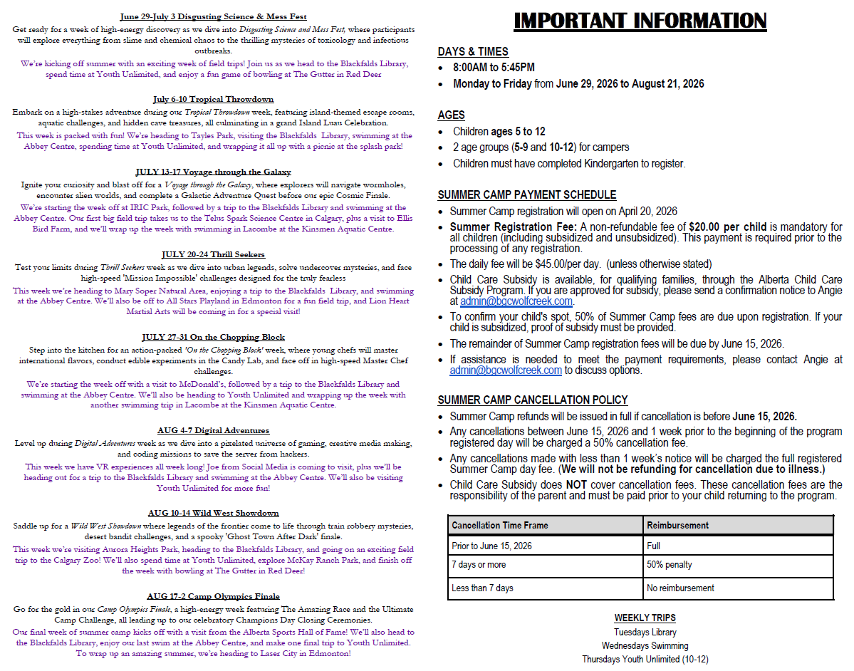 Blackfalds Brochure pg 2